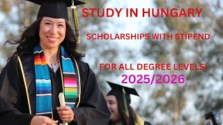 Hungary Government Stipendium Hungaricum Scholarship for Bachelors Masters and PhD [upl. by Ardnnek397]