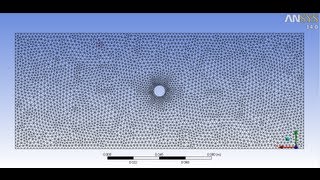 Tutorial on Triangular Meshing of 2D objects in Ansys [upl. by Zsa]