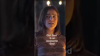 Our God is an awesome GodLyrics🔥❤️ awesome awesomegod godonlyknows song worship lyrics [upl. by Britni402]