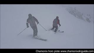 Chamonix Mont Blanc hors piste www chamonixskiguide com [upl. by Holtz]