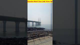 Bandra Worli Sea Link Mumbai l Bandra Worli Sea Link View Point 😍 l shorts mumbai youtubeshorts [upl. by Nylynnej693]