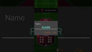 I make World Cup winning Messi card youtubeshorts [upl. by Treve94]