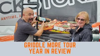 Blackstone Griddle More Tour Year In Review [upl. by Shantee]