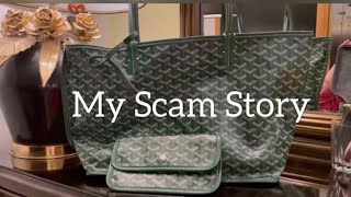 Scam Story of Goyard Anjou Reversible pm [upl. by Treble865]