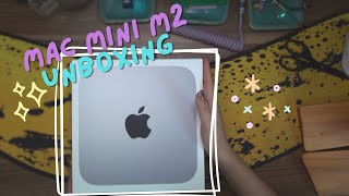 Mac Mini M2 Unboxing  Setup [upl. by Jephthah]