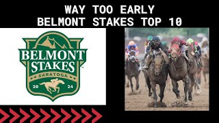 WAY TOO EARLY Belmont Stakes Top 10 [upl. by Aissyla]