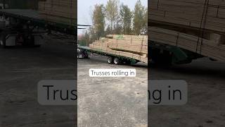 Trusses rolled in today [upl. by Maloy]