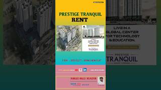 3bhk luxury and brand new flat for rent prestige Tranquil Kokapet hyderabad [upl. by Oruntha]