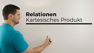 Relationen Kartesisches Produkt Menge geordneter Paare  Mathe by Daniel Jung [upl. by Lyrrehs]