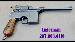 C96 Disassembly Mauser Broomhandle [upl. by Narmi]