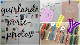 🔸DIY  Guirlande portephotos🔸 [upl. by Okomom]