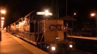 Full HD 60FPS Conrail Shared Assets SA38 in Red Bank with CSX 4423 and CSX 2810 12816 [upl. by Yadroc]