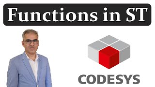 CODESYS Creating and using Functions in Structured Text ST codesys plcprogramming iec61131 [upl. by Skantze605]