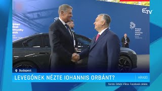 Levegőnek nézte Iohannis Orbánt – Erdélyi Magyar Televízió [upl. by Ruberta354]