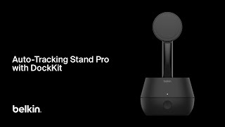 Belkin AutoTracking Stand Pro with DockKit [upl. by Ynitsed]