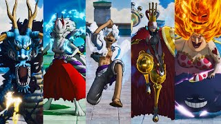 One Piece Pirate Warriors 4  All Transformations  DLC 4K 60fps [upl. by Odlaumor]