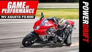 MV Agusta F3 800  The last middleweight SuperSport  Michelin Game of Performance  PowerDrift [upl. by Moon]