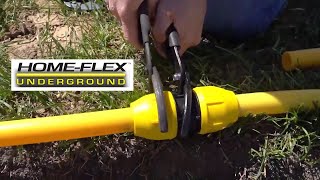 INSTALL  HOMEFLEX™ Underground Gas Pipe [upl. by Toffic43]