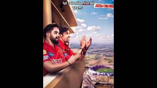 IPL retention special list all team retention list rcb ipl csk trending ipl retention list ofteam [upl. by Ennayllek]