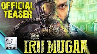 Iru Mugan  OFFICIAL Teaser  Chiyaan Vikram Nayanthara  Review  Lehren Tamil [upl. by Ressler]