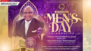 🔥🔥🔥 MPM Director Bishop Patrick L Wooden Sr  Mason Temple  Mens Day at 115th Holy Convocation [upl. by Llednov]