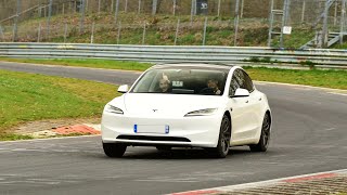 Model 3 Highland Propulsion 2024  Nurburgring Nordschleife Touristenfahrten 02042024 [upl. by Wendt961]