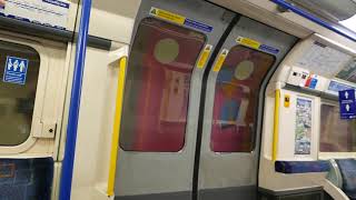 London Underground Piccadilly Line Journey Knightsbridge to Barons Court 28 October 2020 [upl. by Aloel563]