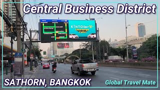 Bangkok Sathorn Original Central Business District 🇹🇭 Thailand [upl. by Koenraad]