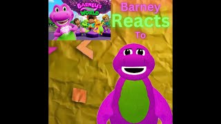 Barney Reacts To Barneys World Teaser Trailer🤩🌈🌟🎉 [upl. by Sidnala104]