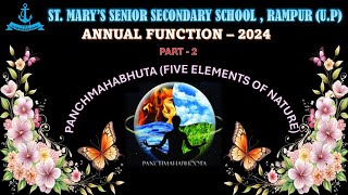 Annual Function 2024 Part2  St Marys Senior Secondary School Rampur UP [upl. by Lasiaf]