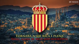 Anthem of Catalonia CAEN lyrics  Himne nacional de Catalunya [upl. by Schaab55]