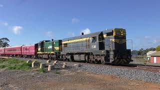 The Very Last Passenger Train to Sea Lake in Victoria  R707 Operations [upl. by Darton]