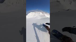 Snowboarding Powder in MAY academysnowboardco [upl. by Kery286]