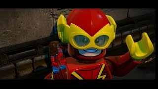 All Johnny Quick Cutscenes  Lego DC SuperVillains PS41080p60fps [upl. by Egroj]