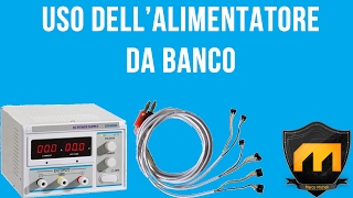 STRUMENTI DI LABORATORIO Funzionamento alimentatore da banco [upl. by Atrahc832]