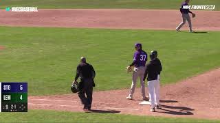 Le Moyne College Baseball vs Stonehill College Game 2 amp 3 Highlights 472024 [upl. by Harrus]