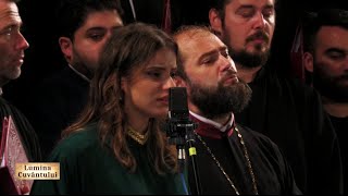 Agni Parthene RomanianArabicGreek  Ribale Wehbé  Arch Mihail Buca and Tronos Choir Live [upl. by Eryn]