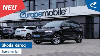 Skoda Karoq SPORTLINE TSI DSG  Innenraum  Exterior [upl. by Gates]