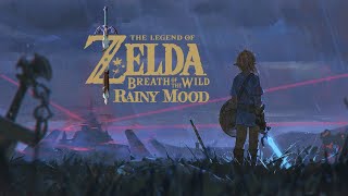 Zelda Breath of the Wild ゼルダ Rainy Mood  Music to Chill amp Study [upl. by Acinoev380]