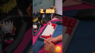 Bạn đã chọn đúng loại keycap chưa akko keycaps keycap keyboard banphimco profile shorts [upl. by Leunamesoj]