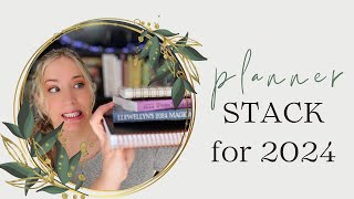 A Witchy Planner Stack for 2024  Vlogmas Day 4 [upl. by Henderson]