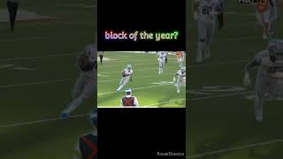 Craig Reynolds block of the year 🔥 amonrastbrowncraigreynoldsblocknfldetroitlions [upl. by Roxy]