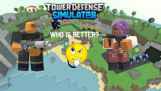 Engineer vs Accelerator  Tower Defense Simulator [upl. by Giorgio]