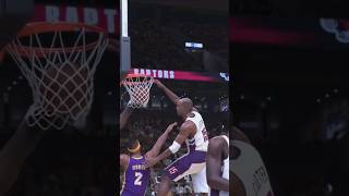 nba youtubeshorts CARTER THROWS IT DOWN  HARD DUNKING OVER ONEAL AND FISHER [upl. by Ecirp]