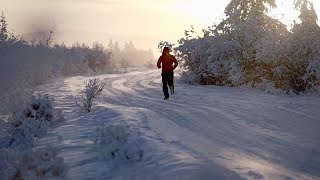 Meet the Moldovan athlete who ran 50km in freezing 60°C temperatures [upl. by Redmer]