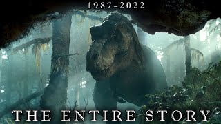 Rexy The ENTIRE Story of Jurassic Parks Tyrannosaurus Rex [upl. by Sukin471]