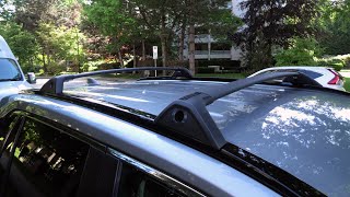 Toyota RAV4 20192025 Roof Rack  Crossbars Installation [upl. by Laird264]