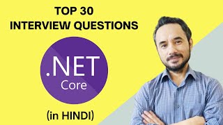 Top 30 NET Core Interview Questions in Hindi [upl. by Eigram]