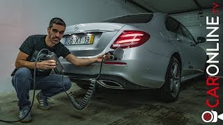 50 Km do Híbrido a Diesel  Mercedes E300de Review Portugal [upl. by Rasmussen]