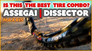 The Best Mountain Bike Tire Combo Maxxis Assegai amp Dissector [upl. by Maharg]